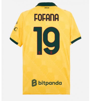 AC Milan Youssouf Fofana #19 Replik 3rd trikot 2025-26 Kurzarm
